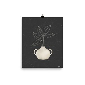 Chic Plant art wall print poster by SfChicky